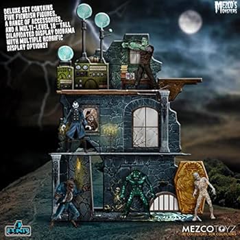 Amazon | Mezco's Monsters タワー・オブ・フィアー 5ポイント